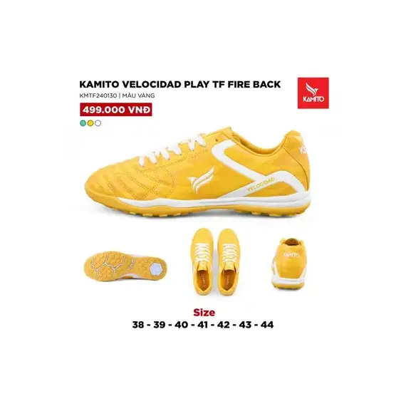 GIÀY KAMITO VELOCIDAD PLAY TF FIRE BACK