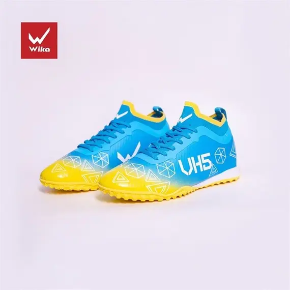 GIÀY WIKA VĂN HẬU XANH YA VÀNG TRẮNG TRẺ EM