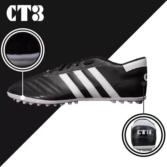 GIÀY 3 SỌC ĐẾ NHỰA CT3