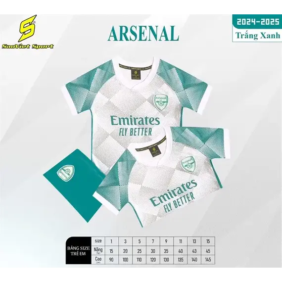 TRẺ EM CLB ARSENAL SAO VIỆT