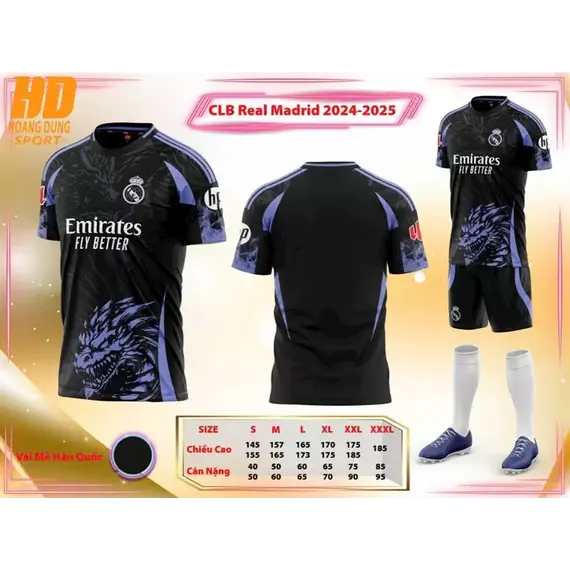 QA BÓNG ĐÁ CLB REAL HD