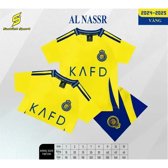 TRẺ EM CLB AL NASSR SAO VIỆT