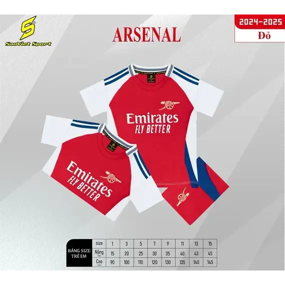 TRẺ EM CLB ARSENAL SAO VIỆT