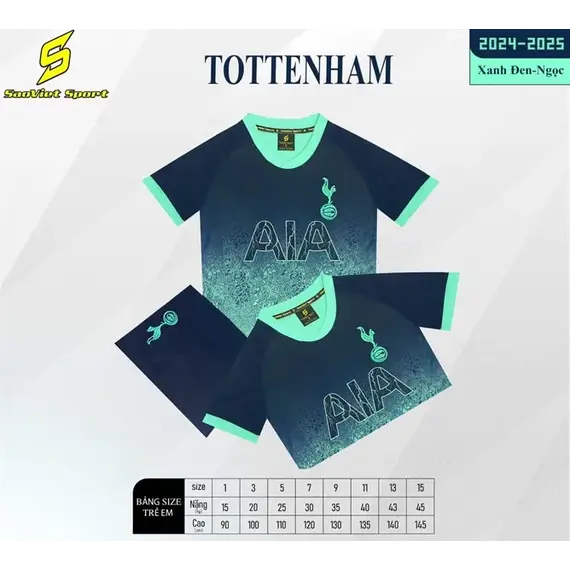 TRẺ EM CLB TOTTENHAM SAO VIỆT