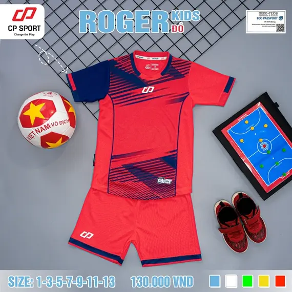 TRẺ EM ROGER ĐỎ CAM CP