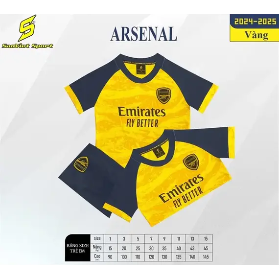 TRẺ EM CLB ARSENAL SAO VIỆT