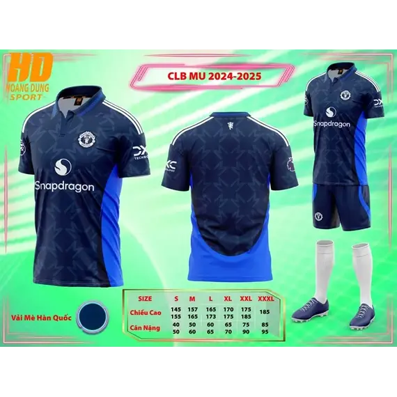 QA BÓNG ĐÁ CLB MU HD