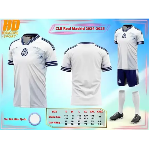 QA BÓNG ĐÁ CLB REAL HD