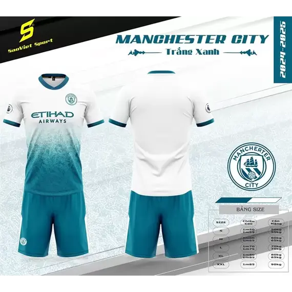 QA BÓNG ĐÁ CLB MANCITY SAO VIỆT