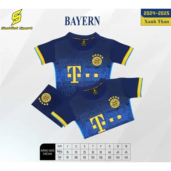 TRẺ EM CLB BAYERN SAO VIỆT