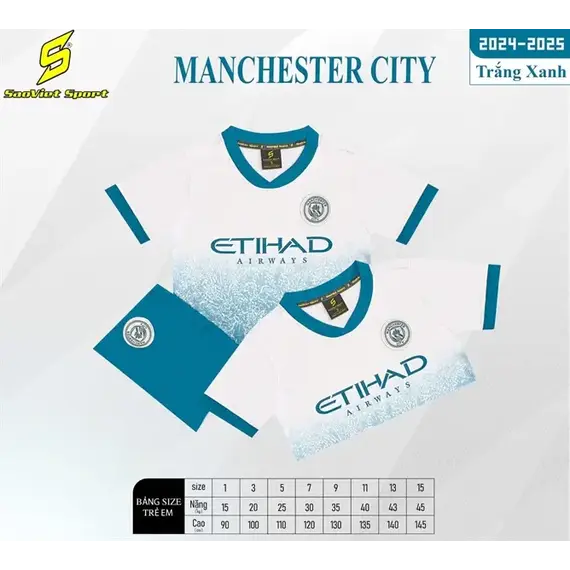 TRẺ EM CLB MANCITY SAO VIỆT