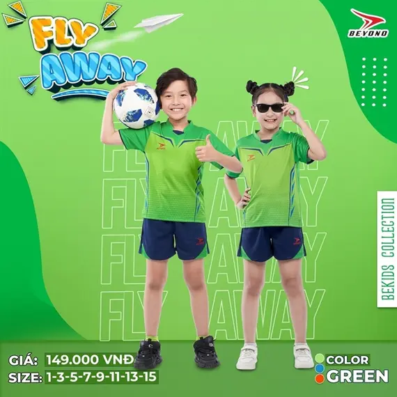 TRẺ EM FLY AWAY XANH LÁ BEYONO