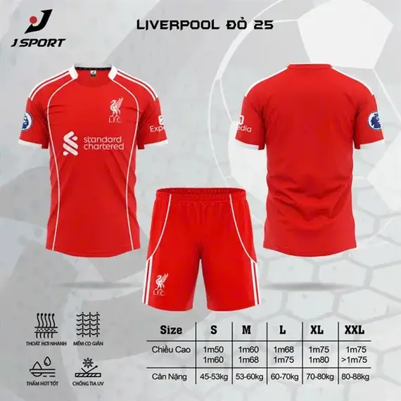 QA BÓNG ĐÁ CLB LIVERPOOL JP