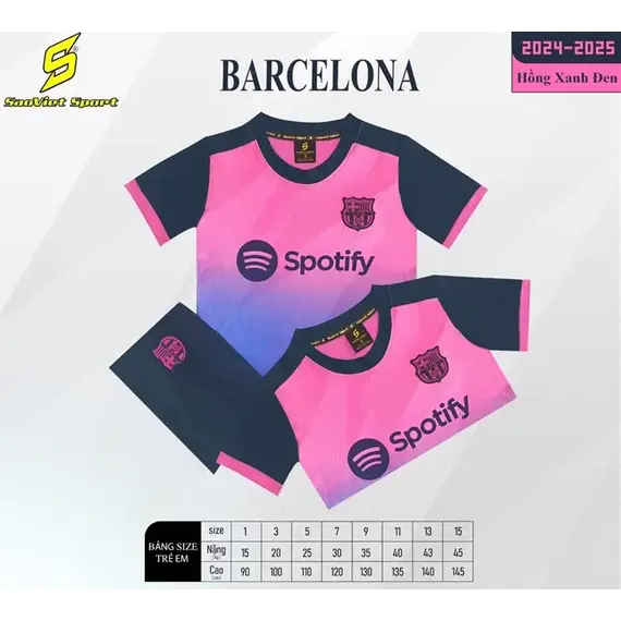 TRẺ EM CLB BARCA SAO VIỆT