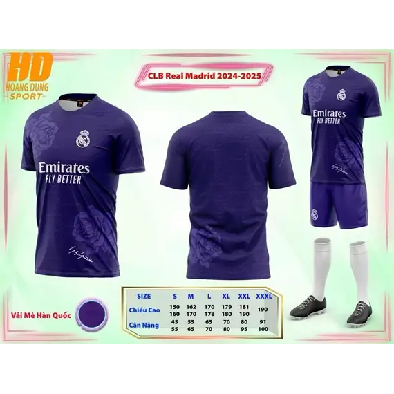 QA BÓNG ĐÁ CLB REAL HD