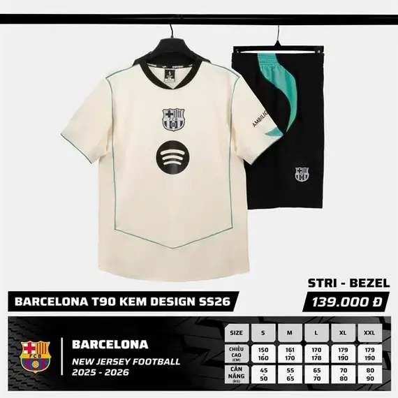 QA BÓNG ĐÁ CLB BARCA STRIVEND