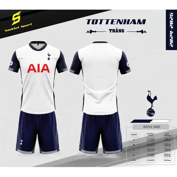 QA BÓNG ĐÁ CLB TOTTENHAM SAO VIỆT