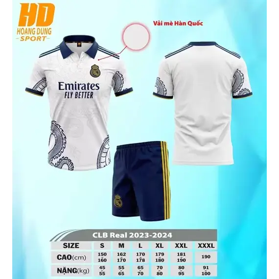 QA BÓNG ĐÁ CLB REAL HD