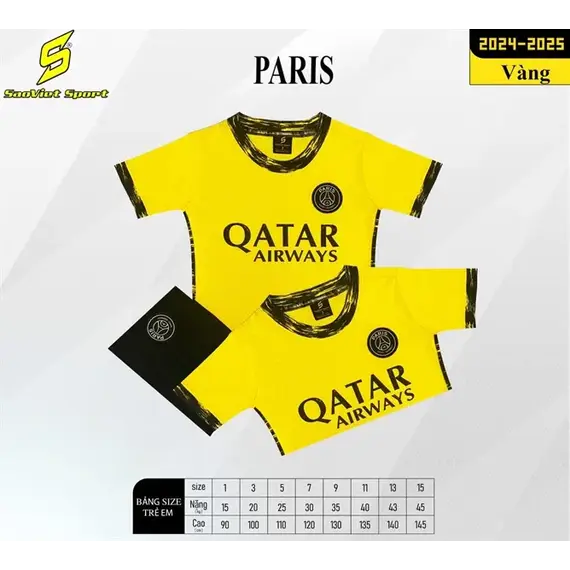 TRẺ EM CLB PSG SAO VIỆT