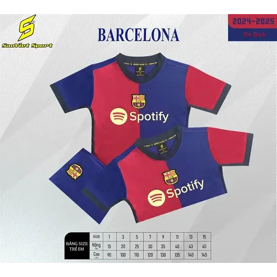 TRẺ EM CLB BARCA SAO VIỆT