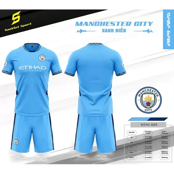 QA BÓNG ĐÁ CLB MANCITY SAO VIỆT