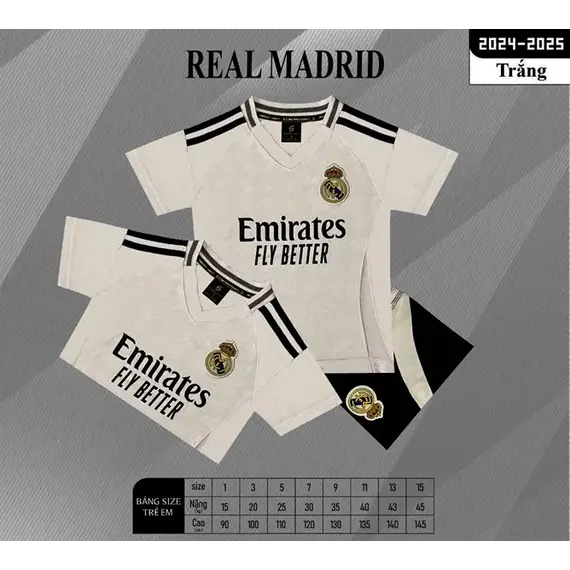 TRẺ EM CLB REAL SAO VIỆT