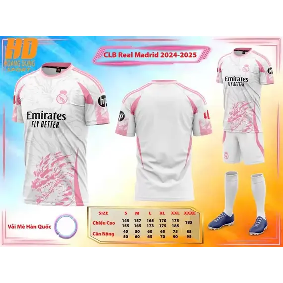 QA BÓNG ĐÁ CLB REAL HD