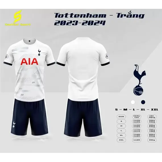 QA BÓNG ĐÁ CLB TOTTENHAM SAO VIỆT