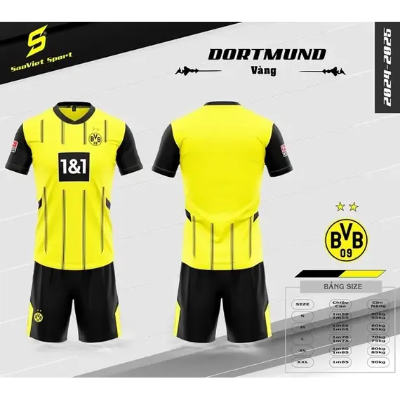 QA BÓNG ĐÁ DORTMUND SAO VIỆT