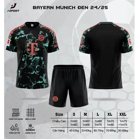 QA BÓNG ĐÁ CLB BAYERN MUNICH JP