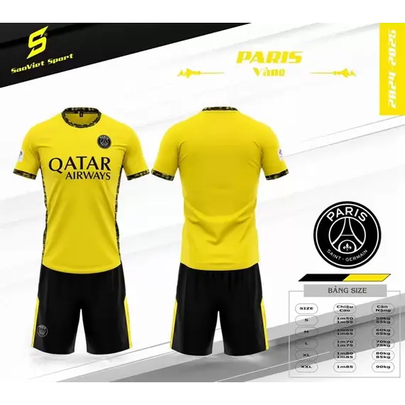 QA BÓNG ĐÁ CLB PSG SAO VIỆT