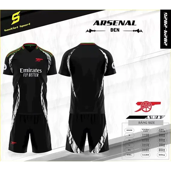 QA BÓNG ĐÁ CLB ARSENAL SAO VIỆT