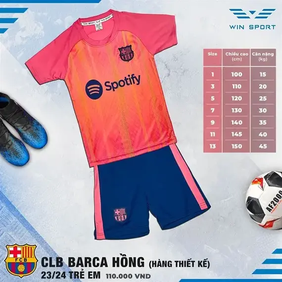TRẺ EM CLB BARCA CP