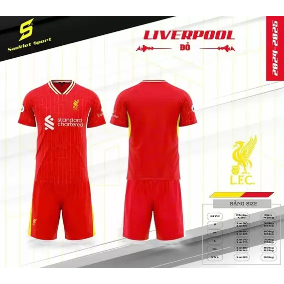 QA BÓNG ĐÁ CLB LIVERPOOL SAO VIỆT