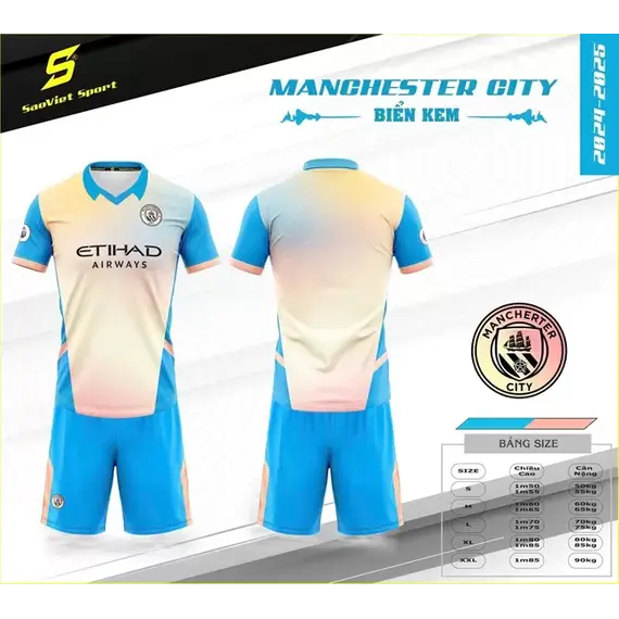 QA BÓNG ĐÁ CLB MANCITY SAO VIỆT