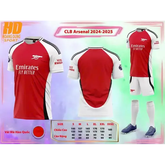 QA BÓNG ĐÁ CLB ARSENAL HD