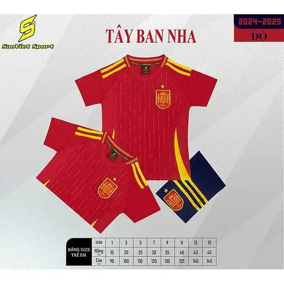 TRẺ EM ĐT TÂY BAN NHA SAO VIỆT