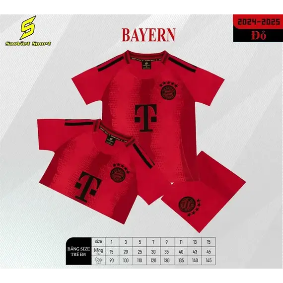 TRẺ EM CLB BAYERN SAO VIỆT