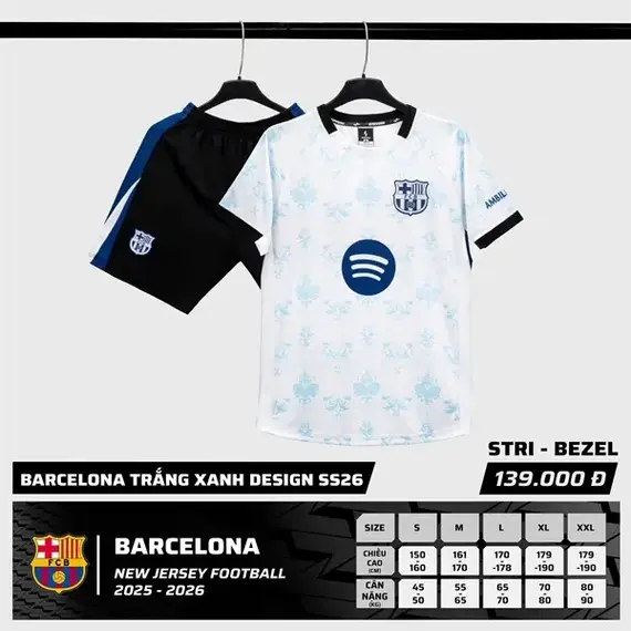 QA BÓNG ĐÁ CLB BARCA STRIVEND