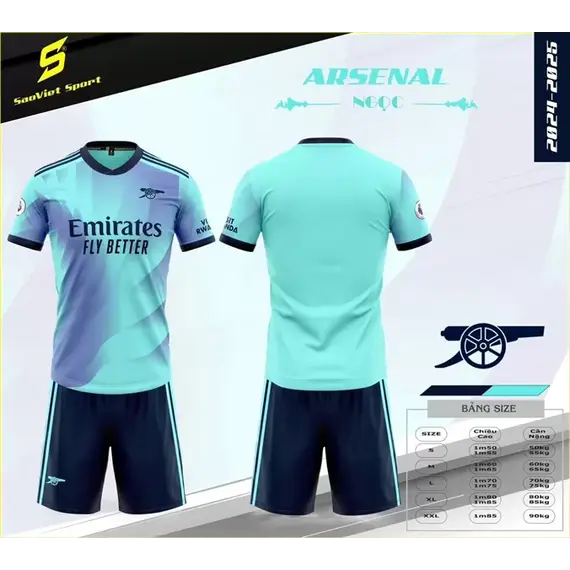 QA BÓNG ĐÁ CLB ARSENAL SAO VIỆT