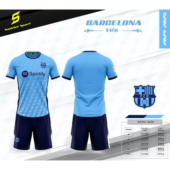 QA BÓNG ĐÁ CLB BARCA SAO VIỆT