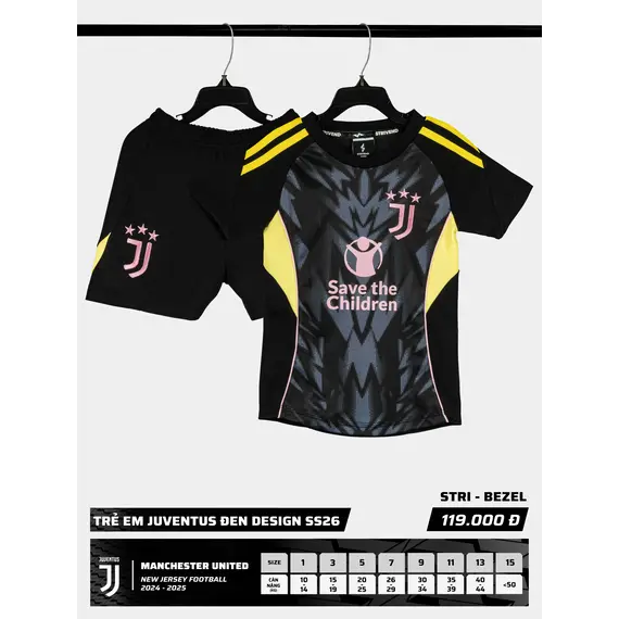 QA BÓNG ĐÁ TRẺ EM JUVENTUS STRIVEND
