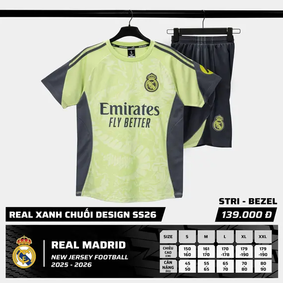 QA BÓNG ĐÁ REAL STRIVEND