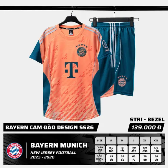 QA BÓNG ĐÁ BAYERN STRIVEND