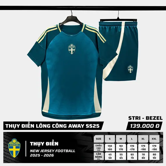 QA BÓNG ĐÁ THỤY ĐIỂN STRIVEND