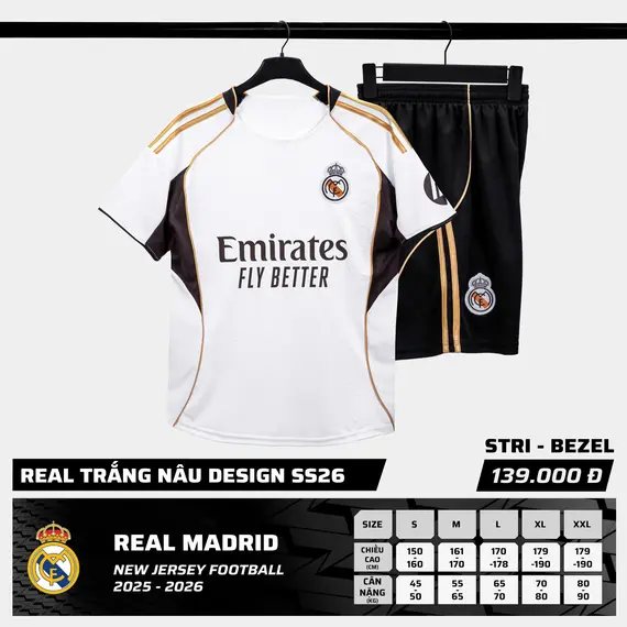 QA BÓNG ĐÁ REAL STRIVEND