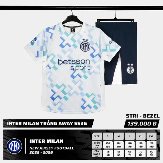 QA BÓNG ĐÁ CLB INTER MILAN STRIVEND