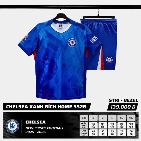 QA BÓNG ĐÁ CLB CHELSEA STRIVEND