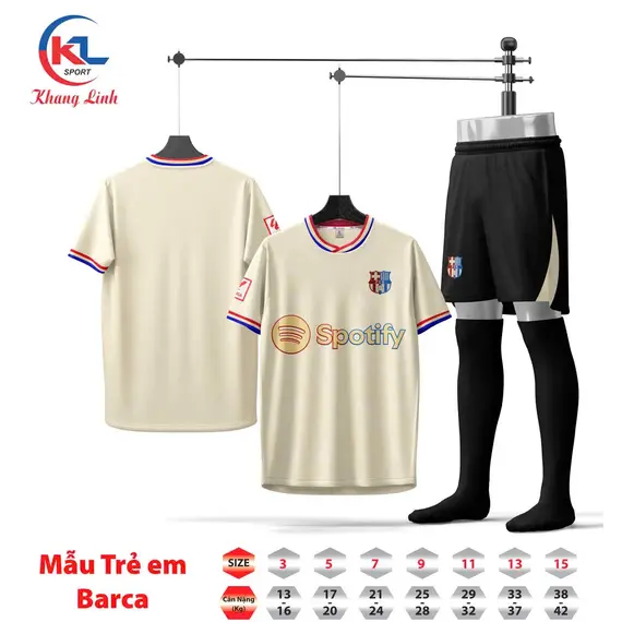 TRẺ EM CLB BARCA KL