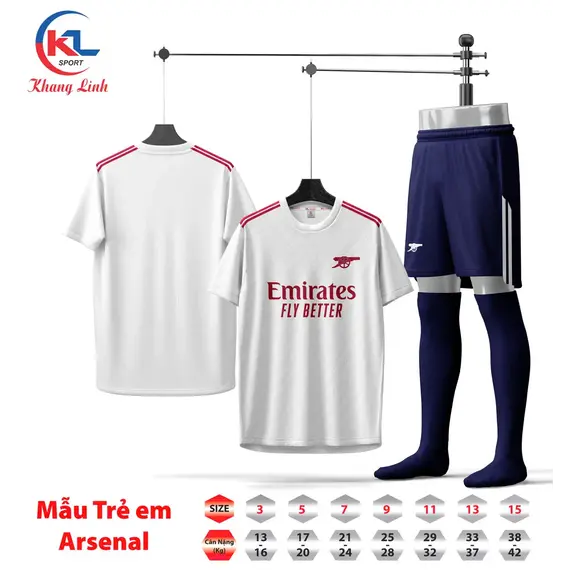 TRẺ EM CLB ARSENAL KL